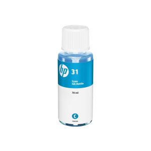 Tinta Patron Újratöltéshez HP 31 70-ml Cyan Original Ink Bottle