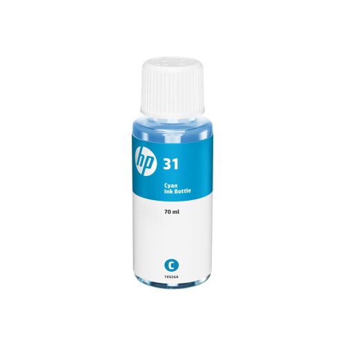 HP 31 Cián Tinta Üveg 70ml Eredeti Tinta Utántöltő