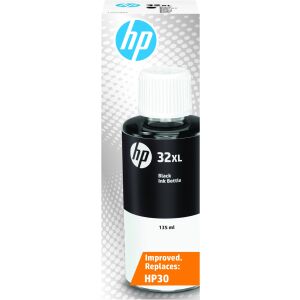 HP 32XL Schwarze Tintenflasche Ersatz für HP30 - Drucker & Scanner