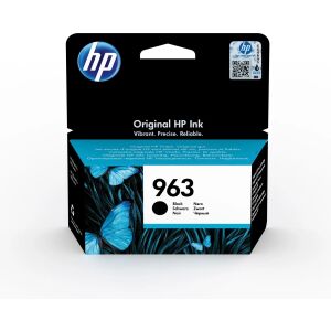 HP 963 Schwarze Original Tintenpatrone für lebendigen und zuverlässigen Druck - Druckerzubehör