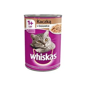 WHISKAS Adult z Kaczką w galaretce - mokra karma dla kota - 400 g 130937742 - Karma dla kotów