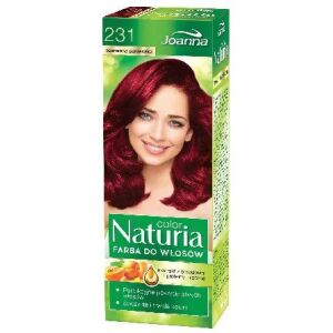 Joanna Naturia Color 231 Farba do włosów Czerwona Porzeczka - Farba do włosów