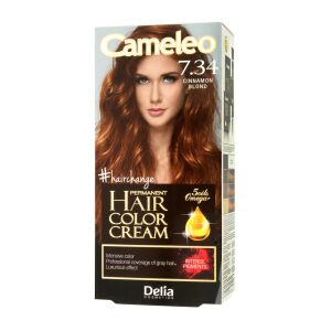 Hajfesték, Delia Cosmetics, Cameleo, No. 7.34, Sötétszőke