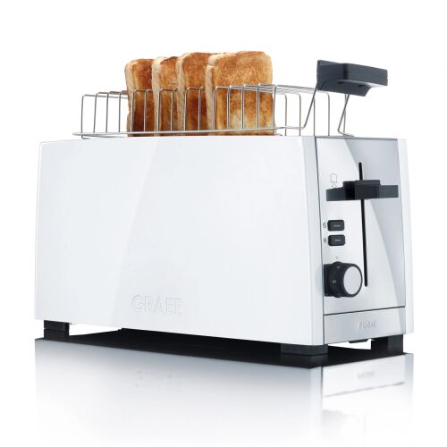 Graef TO101 Toaster mit Brötchenaufsatz