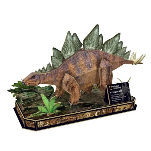 Kész National Geographic Stegosaurus 3D Puzzle - 3D puzzle