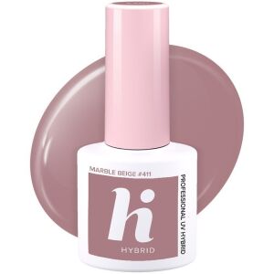 Hi Hybrid Marble Beige #411 Gel Nagellack, warmer Beigeton - Gel-Lack