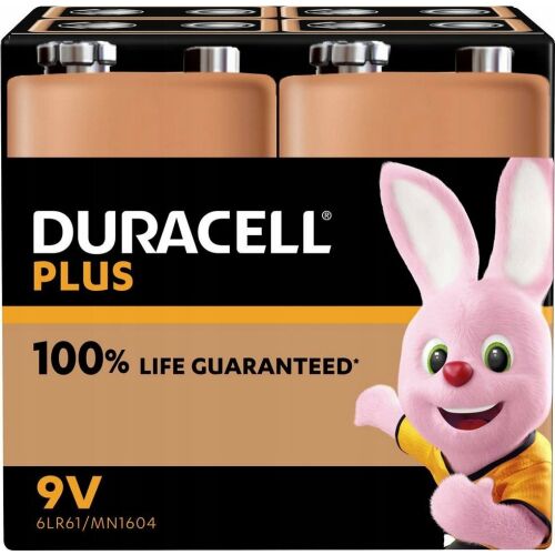 Duracell Plus Power Egyszer használatos elem 9V Lúgos