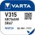 Gombelem Varta Silver Ezüst-oxid 1,55 V SR67 130941557