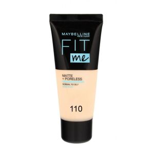 Maybelline Fit Me Matte + Poreless Podkład - 110 Porcelain - Podkład