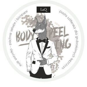 LaQ LaQ Doberman, peeling myjący dla mężczyzn 200 ml 130944766 - Exfoliante pentru corp