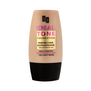 AA Make Up Ideal Tone Podkład "Perfekcyjne Dopasowanie" nr 103 Light Beige 30ml 130944948 - Podkład