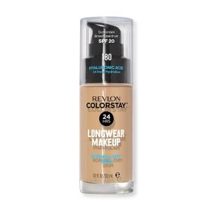 Revlon Colorstay Longwear Foundation, 180 Sand Beige, Hyaluronsäure - Revlon