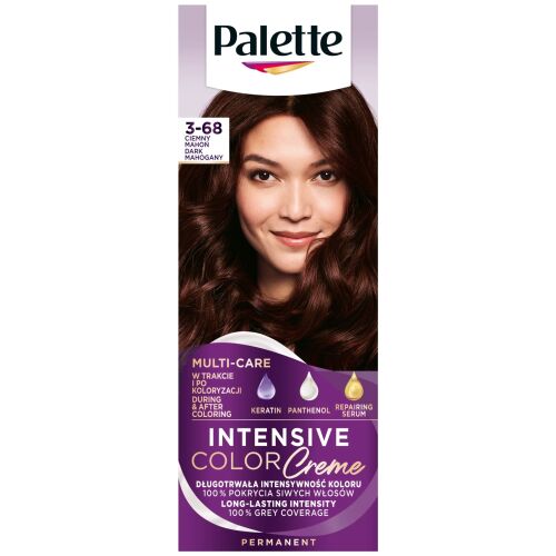 Palette Intensive Color Creme R2 Sötét Mahagóni hajfesték nőknek, tartós hajszín