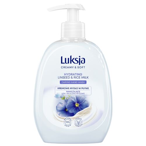 Luksja Creme Flüssigseife, Flachs- und Reismilch, 500 ml 130945753