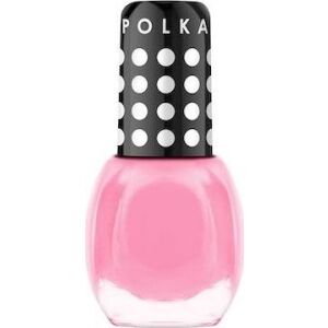 Lakier do paznokci Polka 134 Ciemny Róż, butelka 5,5 ml na białym tle - Lakier do paznokci