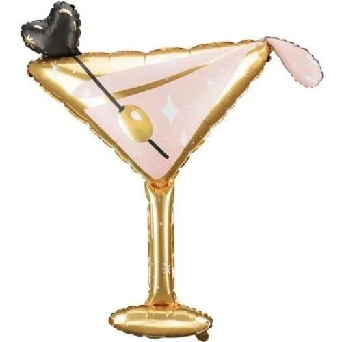 Léggömb, PartyDeco, Fólia, Modell Koktél, 126 x 93 cm, Többszínű 130946709