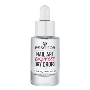 Essence Essence Nail Art Express Dry Drops płyn przyspieszający wysychanie lakieru 8ml 130946731 - Lakier do paznokci