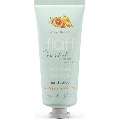 Kézkrém, bolyhos, narancs/vanília, 50ml