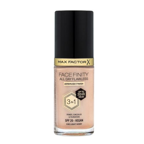 Max Factor Face Finity All Day Flawless 3 az 1-ben alapozó SPF 20 - C40 Light Ivory