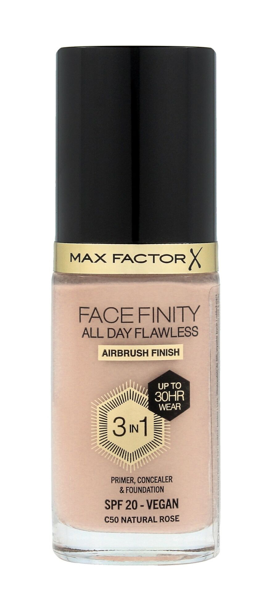 Max Factor Podkład Facefinity All Day Flawless 3in1 nr C50 Natural Rose 30ml