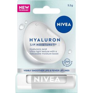 Nivea Hyaluron Lip Moisture Plus Nawilżający Balsam do ust - Transparent 5.2g 130949682 - Pielęgnacja ust