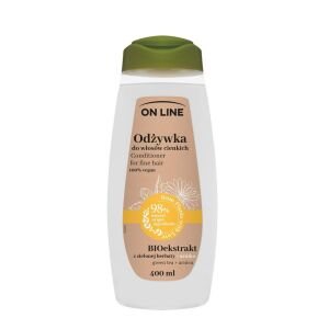 Balsam de par, On Line, BIO, Ceai Verde/Arnica, 400ml 130949722 - Balsam de păr