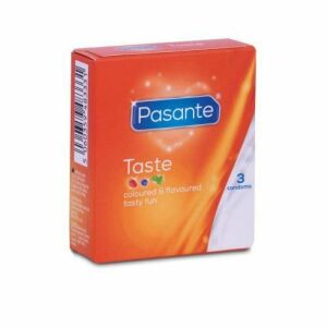 Prezervative Pasante Taste Afine / Mentă / Căpșuni 3 Unități 130949869 - Prezervative