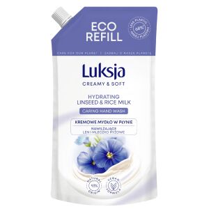 Sapun lichid Luksja Linen and rice milk, Sarantis, 400 ml 130950167 - Săpun