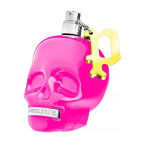 Police Woman Eau de Parfum 75ml - Różowy Flakon Czaszka - Perfumy dla kobiet