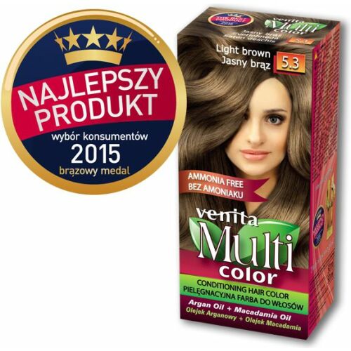 Venita Multi Color 5.3 Világos Barna hajfesték doboz