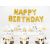 Szülinapi Happy Birthday Szalvéta 20 db-os 33 x 33 cm 130954143