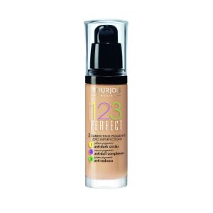Bourjois 123 Perfect Podkład - Odcień 52 Vanilla, dla jasnych karnacji - Podkład