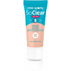 Miss Sporty So Clear Anti-Spot 2 podkład maskujący niedoskonałości 003 Dark 30ml 130957317 - Podkład