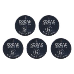 Kodak CR2016 3V Lithium Knopfzelle, 5er Pack - Kodak