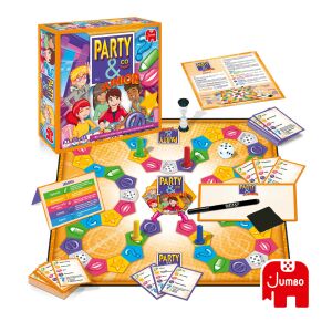 Társasjáték Party&amp;Co Junior, Jumbo, Multicolor
