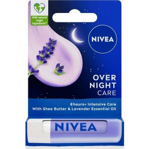 NIVEA_Overnight Care pomadka do ust 4,8g 130960138 - Pielęgnacja ust
