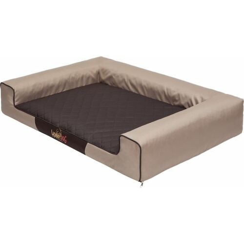 Culcus pentru animale, Hobbydog, 2XL, Bej/maro 130960834