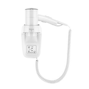 Valera Premium Smart 1600 Shaver Szállodai hajszárító, 1600 W, 3 hőmérséklet fokozat, 2 sebesség, Falra rögzíthető, Fehér