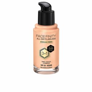 Max Factor Face Finity All Day Flawless 3 az 1-ben alapozó SPF 20 N45 Warm Almond - Alapozó