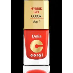 Félpermanens körömlakk, Delia, 11 ml, Narancs
