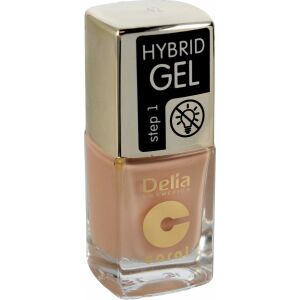 Delia Cosmetics Coral Hybrid Gel Emalia do paznokci nr 42, kolor nude - Lakier do paznokci