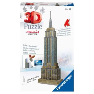 Ravensburger Puzzle 3D Mini clădiri. Empire State Building 112715 RAVENSBURGER 130966847 - Puzzle 3D & Puzzle cu burete
