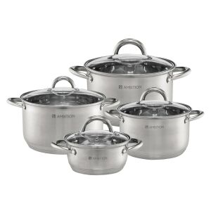 Ambition Solar 8 darabos Rozsdamentes Acél Edénykészlet - Ambition