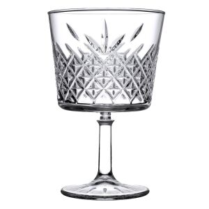 Pasabahce Timeless koktélos pohár kristálymintával, fehér háttérrel - Pasabahce