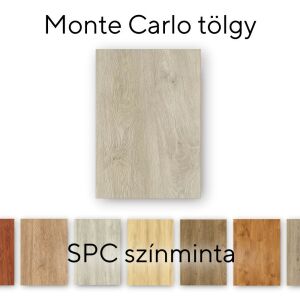 Leziter Monte Carlo tölgy Vinyl SPC padló minta - Leziter