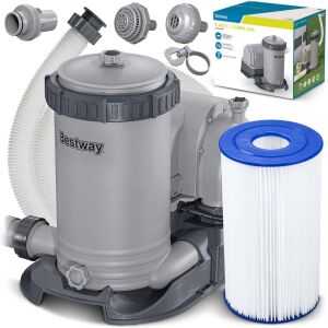 Bestway 58391 pool filter pump with accessories - Paper Filter