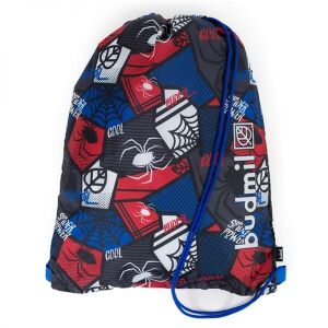 Budmil pókos tornazsák, kék, piros és fekete - Tornazsák