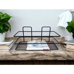 Fürdőszobai polc fekete