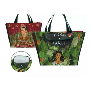H.C.021-9079 Válltáska kétoldalas,46x12x31cm,műanyag, Frida Kahlo