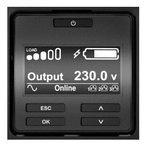 Interaktívny Systém Neprerušovaného Napájania UPS APC SRT2200XLI 1980 W 2200 VA 131008398 - APC